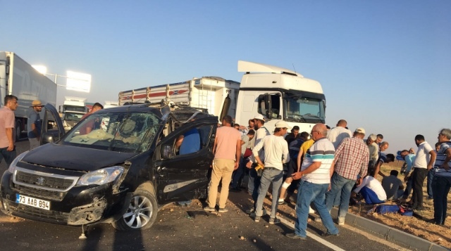 Nusaybin - Mardin Üçyolunda kaza, 4 yaralı