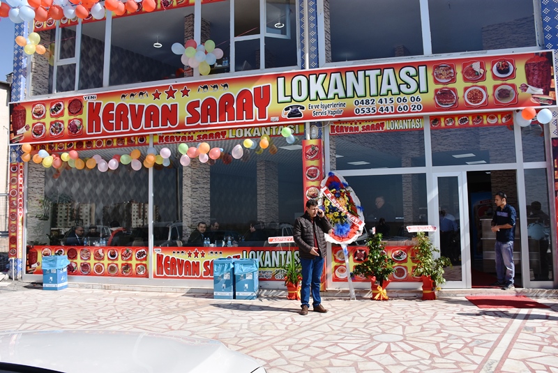 Kervansaray Lokantasının açılışı yapıldı