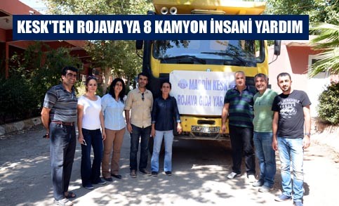 KESK'ten Rojava'ya insani yardım