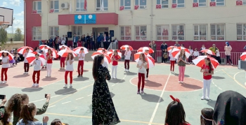 Köy Okullarındaki 23 Nisan Kutlamaları şehir merkezini aratmadı