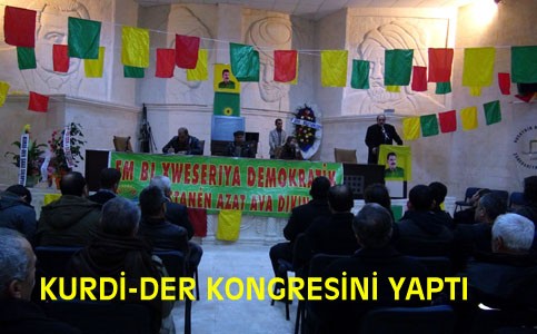 Kurdi-der Nusaybin'de yeni yönetimini belirledi