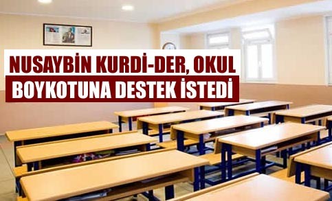 Kurdi-der, okul boykotuna destek istedi