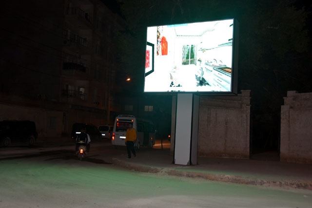 Belediye kent merkezine 3 adet Led Panel ekran kurdu