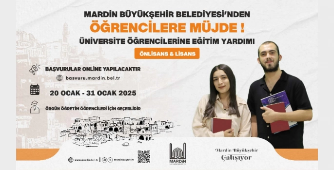 Mardin Büyükşehir Belediyesi'nden Üniversite Öğrencisi Olan Ailelere Destek