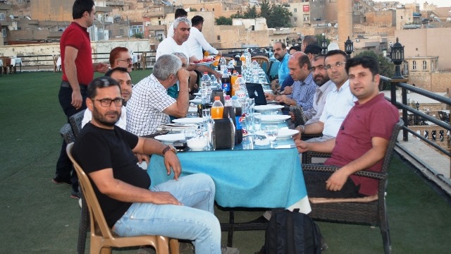 Gazeteciler, Mardin Haber Gazetesi gecesinde bir araya geldi