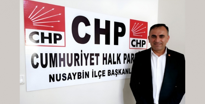 Mehmet Doğan, CHP Nusaybin Belediye Başkan Adayı oldu