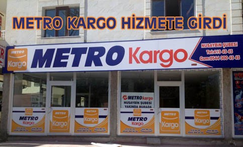 Metro Kargo Nusaybin Şubesi faaliyete girdi