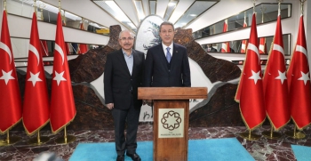 Milli Savunma Bakanı Hulusi Akar Mardin'de