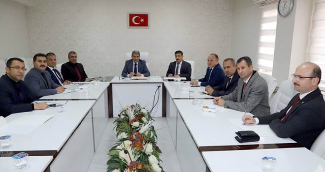 Mardin'de Milli Eğitim Müdürleri toplantısı yapıldı