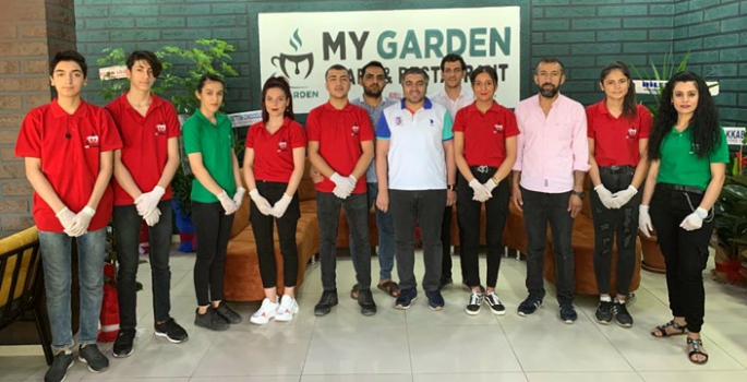 My Garden Cafe & Restaurant Nusaybin'de hizmete girdi