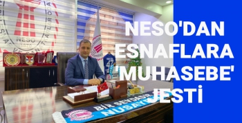 NESO'dan Esnaflara 'Muhasebe ücreti' jesti
