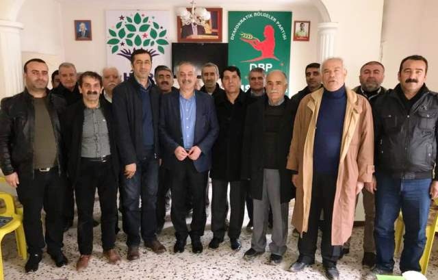 HDP Milletvekili Erdoğmuş Nusaybin'i ziyaret etti