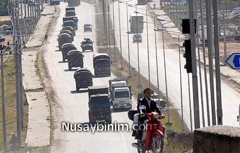 Nusaybin\'de Askeri hareketlilik