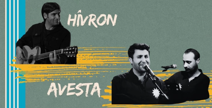 Nusaybin Belediyesinden Hivron ve Grup Avesta Konseri