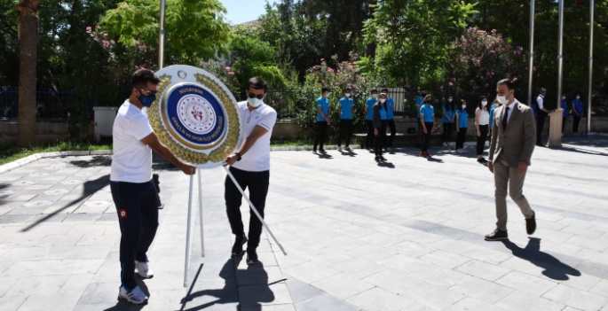 Nusaybin'de 19 Mayıs Atatürk'ü Anma, Gençlik ve Spor Bayramı kutlandı 