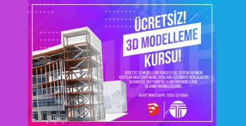 Nusaybin'de 3D Modelleme ve Tasarım kursu kayıtları başladı