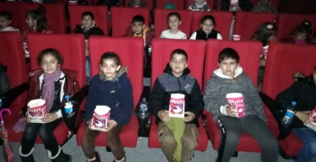 Nusaybin'de bin öğrenci sinemayla buluştu