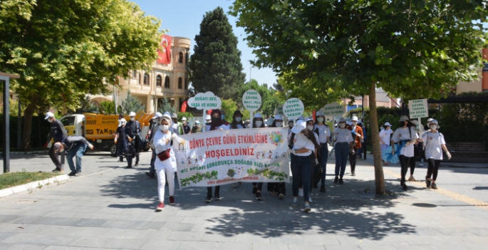 Nusaybin'de Dünya Çevre Günü etkinliği