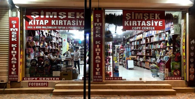 Nusaybin'de eğitim alışverişinin adresi Şimşek Kırtasiye
