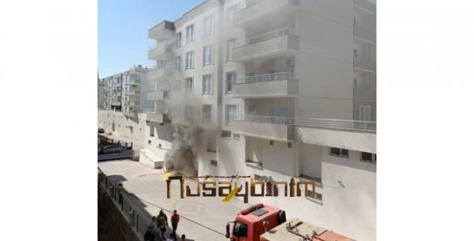 Nusaybin’de elektrik sayacı panosu yandı