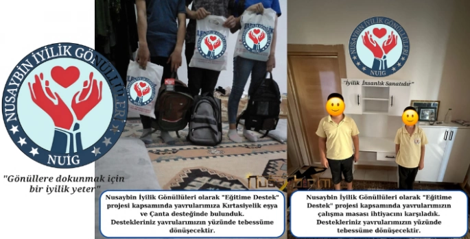 Nusaybin'de gönüllü imamlardan iyiliğe dokun dayanışması
