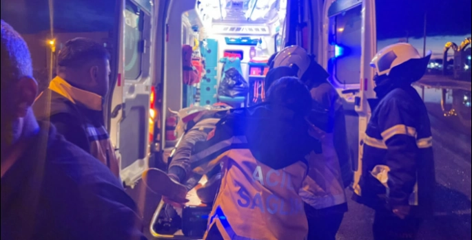 Nusaybin'de kaza, genç kız ağır yaralandı