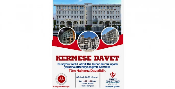 Nusaybin'de Kermes Düzenleniyor