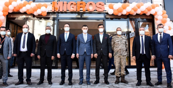Nusaybin'de Migros Mağazası açıldı