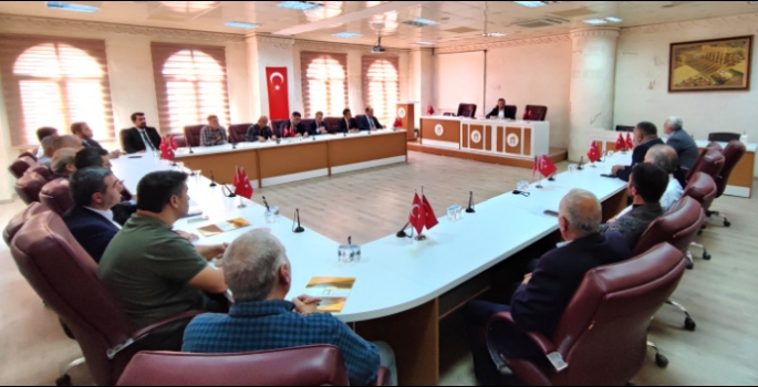 Nusaybin’de Muhtarlar Toplantısı yapıldı