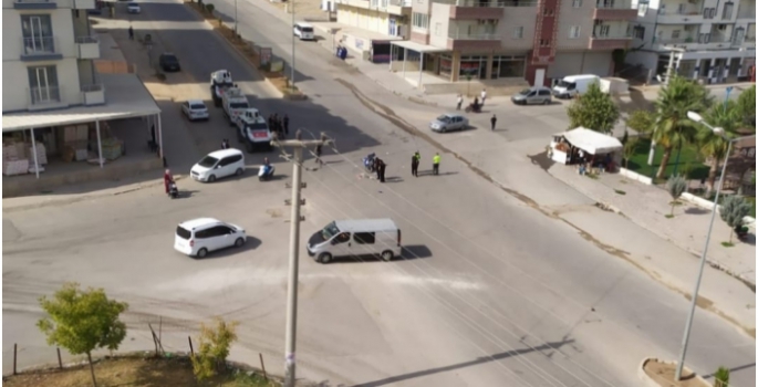 Nusaybin’de otomobil ile motosiklet kazasında 1 kişi yaralandı