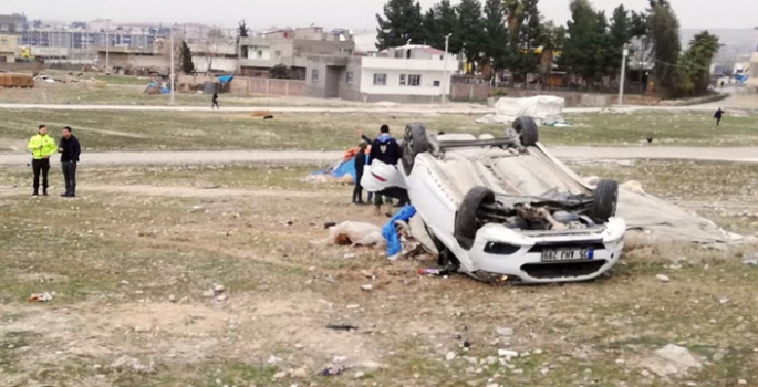Nusaybin'de otomobil kazası, 1 çocuk hayatını kaybetti