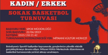 Nusaybin’de Sokak basketbolu düzenlenecek