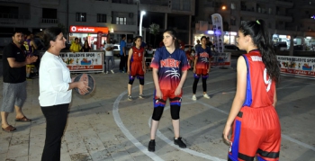 Nusaybin’de Sokak Basketbolu turnuvası başladı
