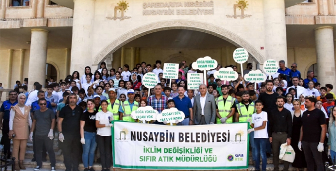 Nusaybin'de Temizlik Kampanyası düzenlendi
