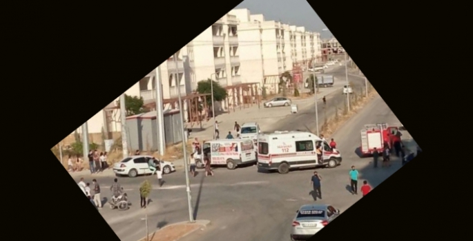 Nusaybin'de üç aracın karıştığı kazada 1 kişi yaralandı