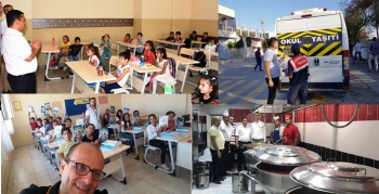 Nusaybin'de yeni eğitim öğretim sezonu heyecanı