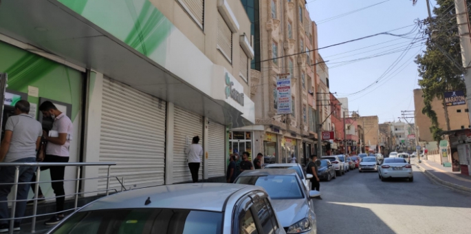 Nusaybin Garanti Bankası Şubesi 14 gün karantinaya alındı