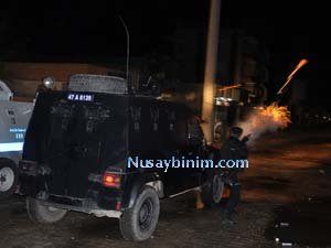 Nusaybin'de 15 Şubat gerginliği erken başladı