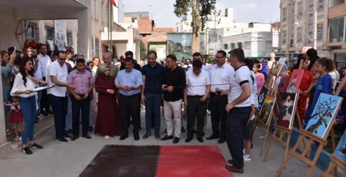 Nusaybin HEM'in el emeği göz nuru sergisi büyük ilgi gördü