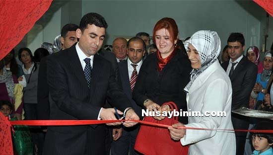 Nusaybin HEM'de Resim sergisi açıldı