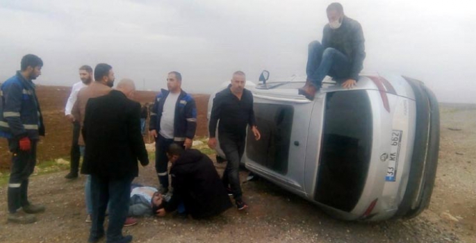 Nusaybin İpek Yolunda trafik kazası, 2 yaralı