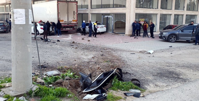 Nusaybin İpek yolunda zincirleme trafik kazası 