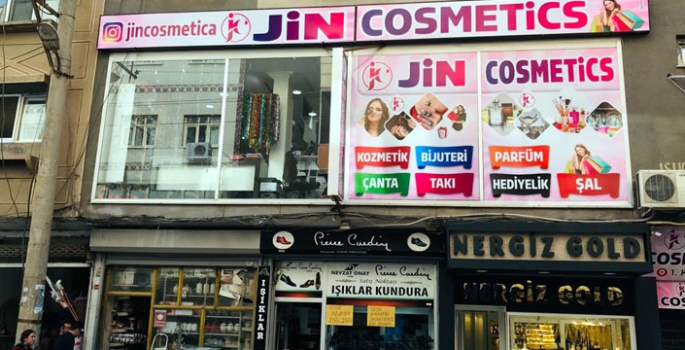 Nusaybin Jin Cosmetics Mağazası açıldı