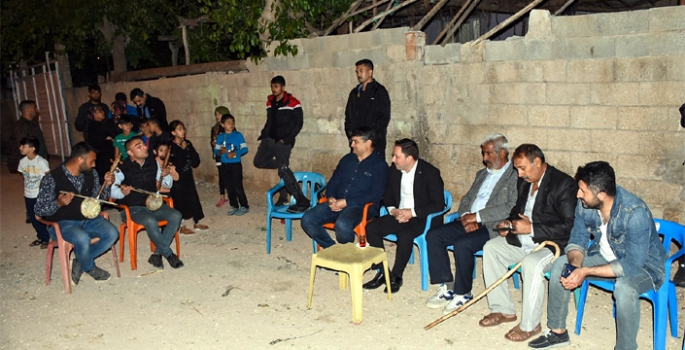 Nusaybin Kaymakamı Kayabaşı, halk ozanları ile buluştu