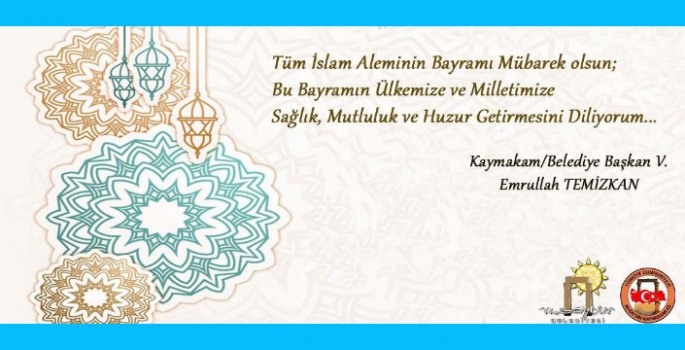 Nusaybin Kaymakamı Temizkan'dan Bayram mesajı