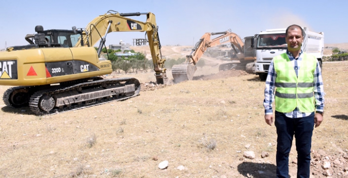 Nusaybin Meslek Yüksekokulu temeline ilk kazma vuruldu