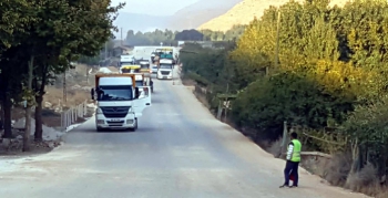 Nusaybin - Midyat Karayolunda asfalt çalışmaları başladı