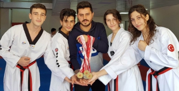 Nusaybin Spor tarihinde bir ilk, Taekwondoda 12 il şampiyonluğu aldık