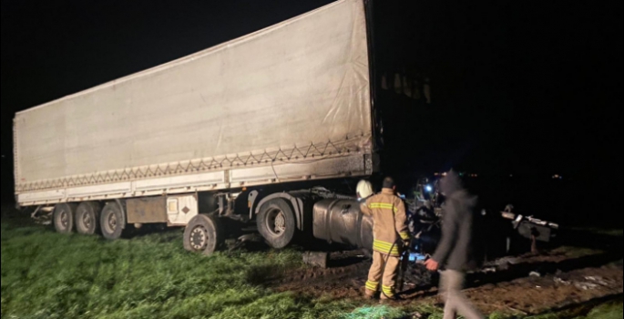 Nusaybin uluslararası İpek yolunda trafik kazası, 1 yaralı