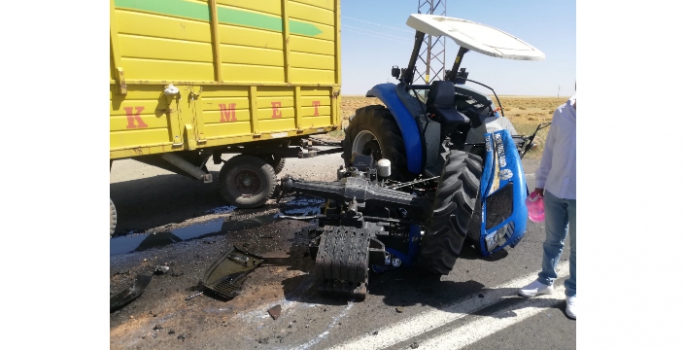 Nusaybin ve İdil ilçelerinde trafik kazası, 4 yaralı